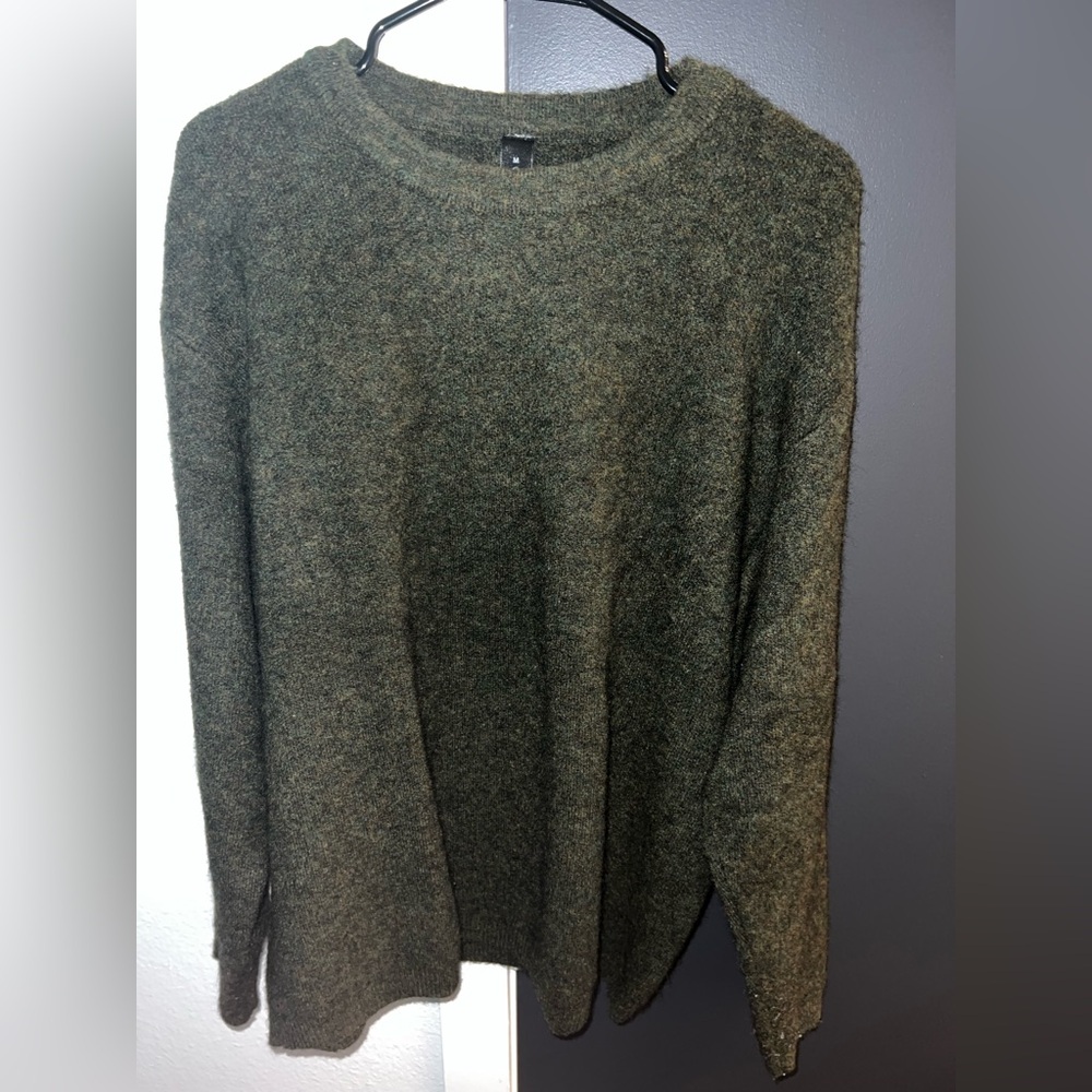 Lululemon Cashmere Crew Sweatshirt Medium Green